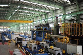 Mesin penyemperitan besar 9000t