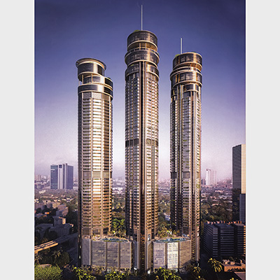 Menara Kediaman Worli 1973, Mumbai, India