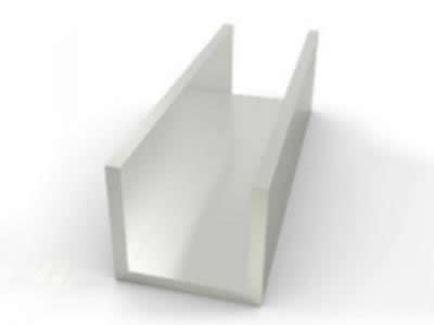 Saluran Aluminium Sama Sisi